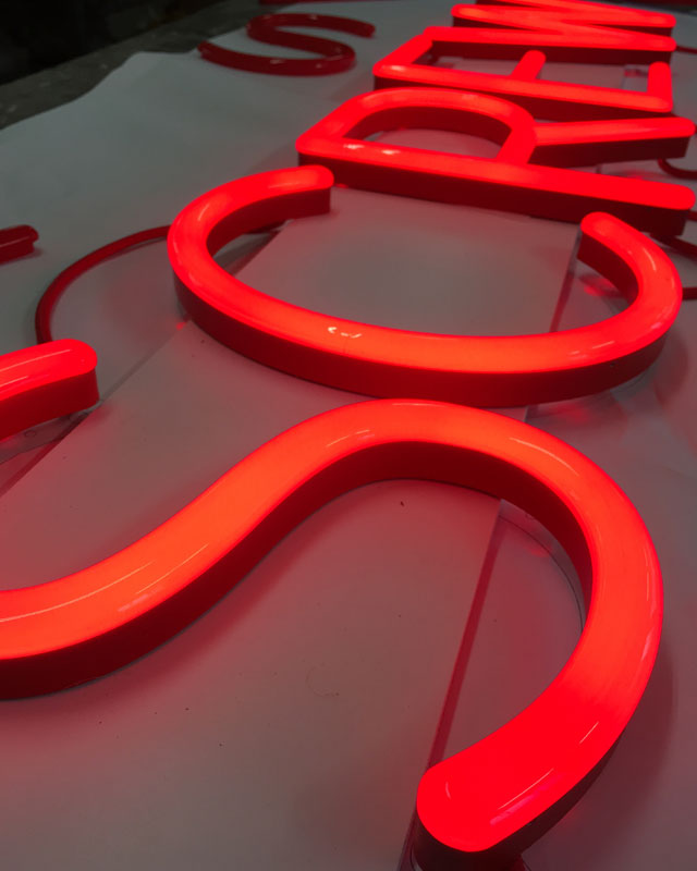 Faux Neon - Technical Signs