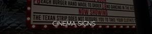 Cinema Signs Header Image