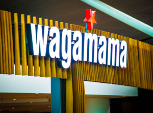 Wagamama Signs Portfolio 1