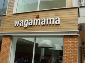 Wagamama Signs Portfolio 6